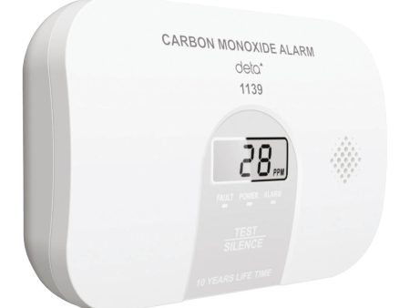 1139 CO Alarm Battery Powered 10 Year Online Sale