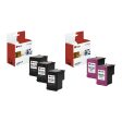 5 Pack HP 901XL CC654AN CC656AN Black, Color Compatible Ink Cartridge | Laser Tek Services For Cheap