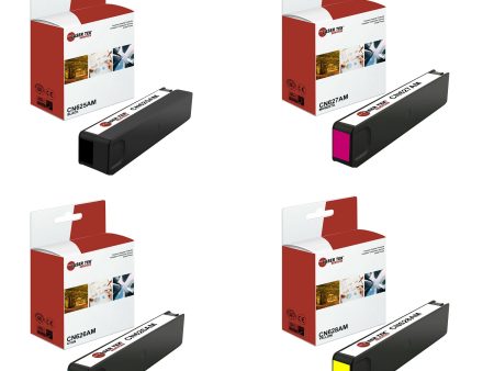 4 Pack HP 970XL 971XL CN625AM Black Compatible High Yield Ink Cartridge | Laser Tek Services Supply