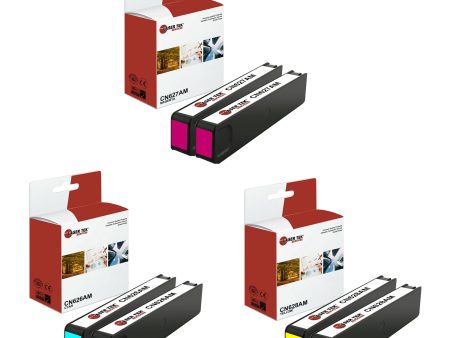 6 Pack HP 970XL 971XL Compatible High Yield Ink Cartridge | Laser Tek Services on Sale