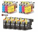 11 Pack Brother LC207 LC205 HY Compatible Ink Cartridge | Laser Tek Services on Sale