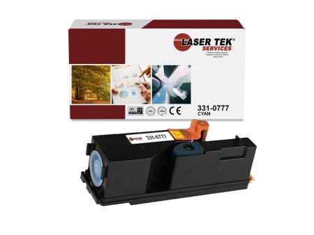 1 Pack Cyan Compatible Dell 1350 - 1250 (331-0777) Replacement Toner Cartridge for use in the Dell Color Laser 1250, 1350cnw, 1355cn, 1355cnw, C1760nw, C1765nf Supply