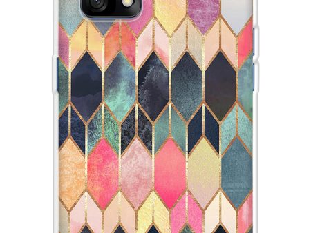 Shimmery Pattern Soft Cover for Oppo F19 on Sale