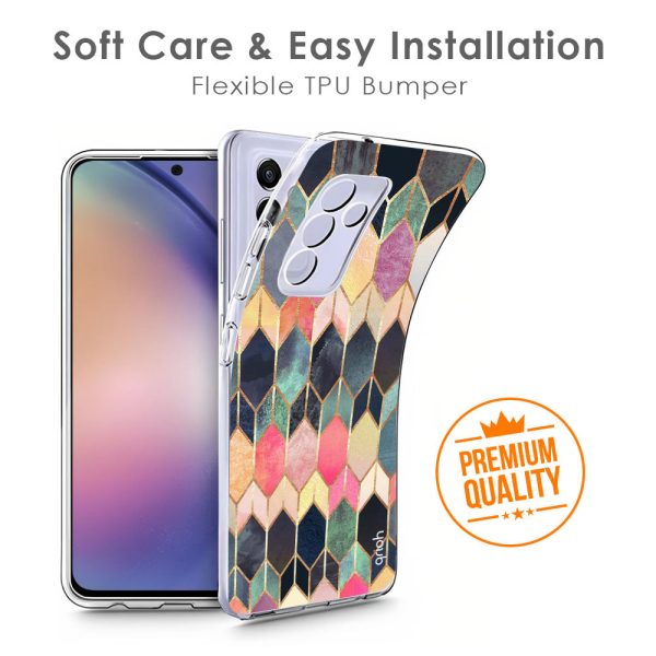 Shimmery Pattern Soft Cover for Oppo F19 on Sale