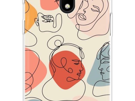 Abstract Faces Soft Cover for OnePlus 7 For Discount