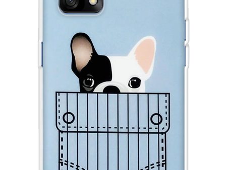 Cute Dog Soft Cover for Oppo F19 For Sale