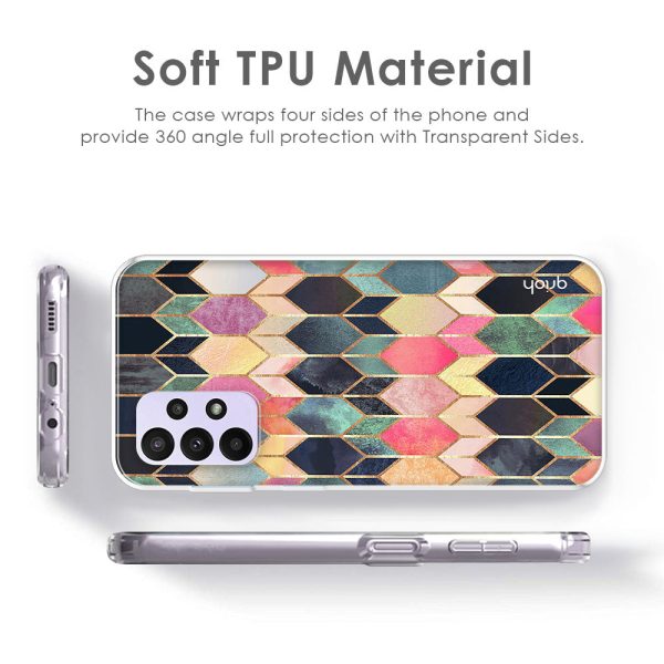 Shimmery Pattern Soft Cover for Oppo F19 on Sale