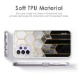 Hexagonal Pattern Soft Cover for Oppo F19 on Sale