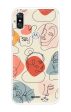 Abstract Faces Soft Cover for Motorola P30 Online now