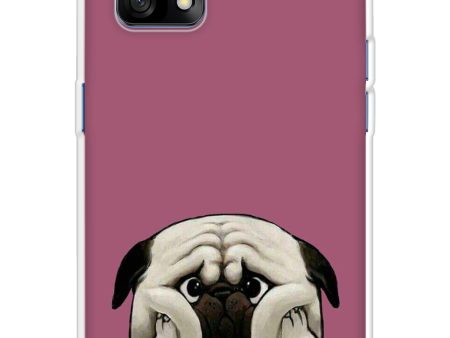 Chubby Dog Soft Cover for Oppo F19 Online Sale