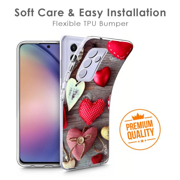 Valentine Hearts Soft Cover for Oppo Reno Sale