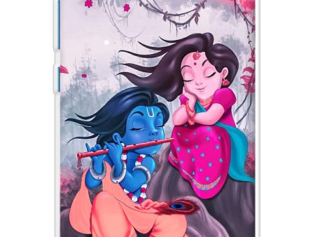 Radha Krishna Art Soft Cover for Oppo A16K Cheap