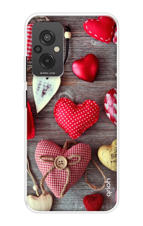 Valentine Hearts Soft Cover for Redmi 11 Prime Sale